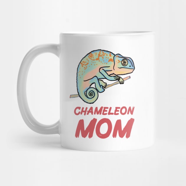 Pastel Chameleon Mom fro Chameleon Lovers by Mochi Merch